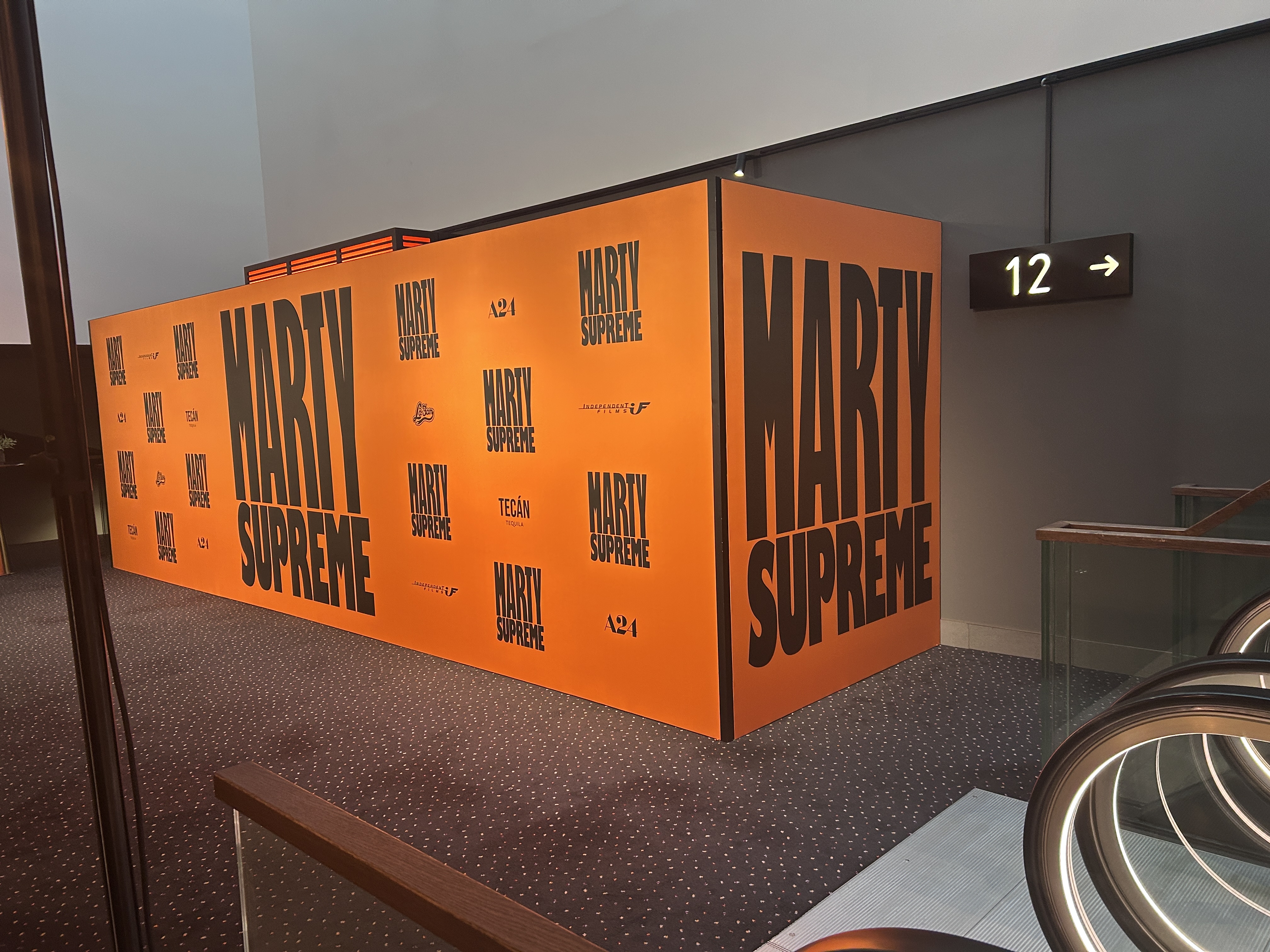 Marty Supreme event signing